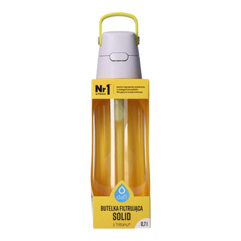 Butelka filtrująca Dafi Solid 0,7 l, cytryna